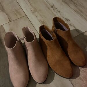 Cat & Jack Kids Boots in Pink and Brown